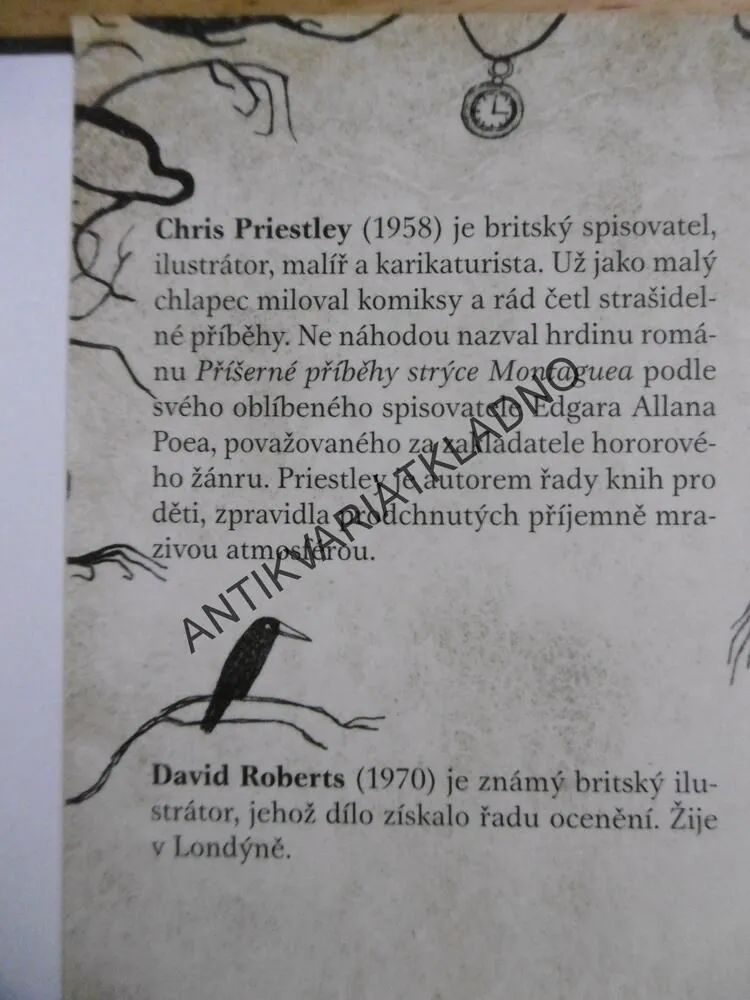 PŘÍŠERNÉ PŘÍBĚHY STRÝCE MONTAGUEA, CHRIS PRIESTLEY, **an