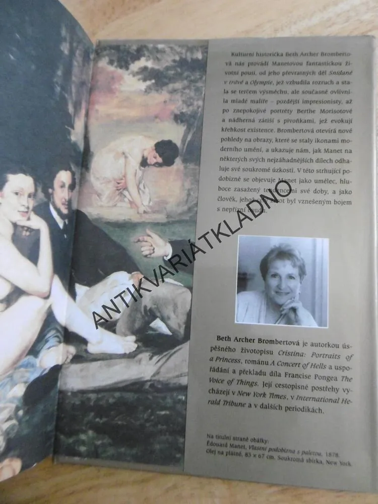 EDOUARD MANET, REBEL VE FRAKU, BETH ARCHER BROMBERTOVÁ, **an