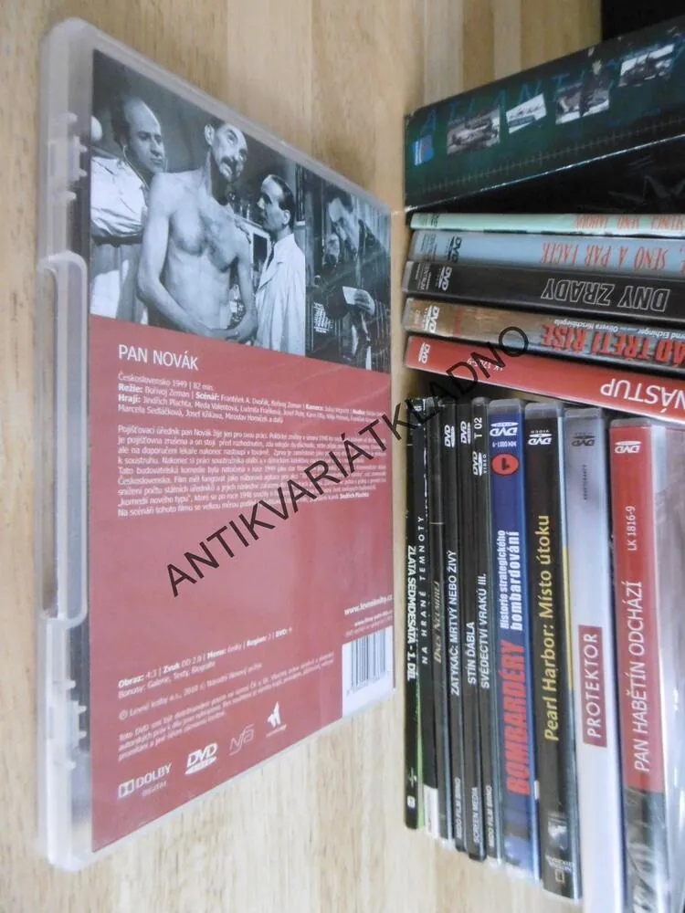 PAN NOVÁK, DVD FILM ČR