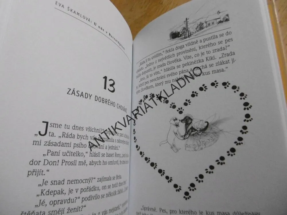 U NÁS V BERNARDÝNOVĚ, EVA ŠKAMLOVÁ, **an
