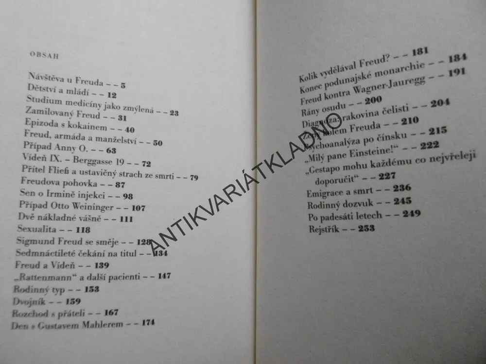 SIGMUND FREUD A TAJEMSTVÍ DUŠE, GEORG MARKUS, **an