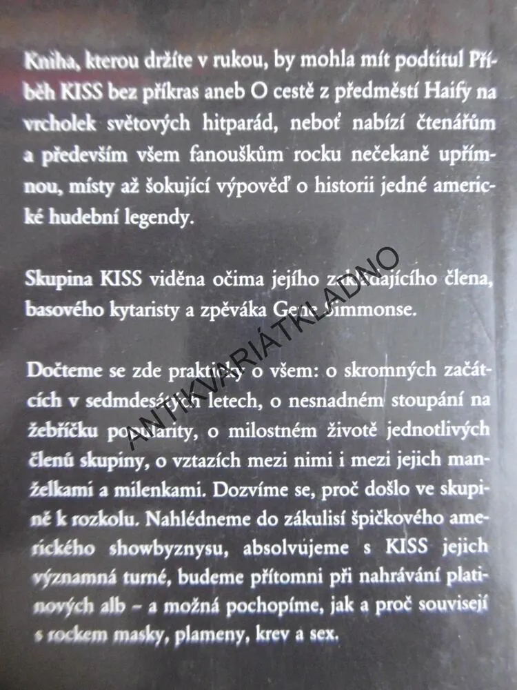 KISS, HUDEBNÍ SKUPINA, GENE SIMMONS, **an