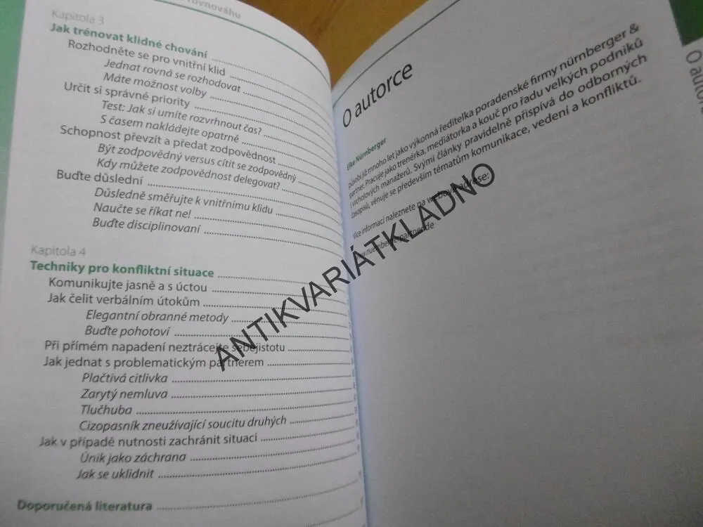 JAK ZÍSKAT VNITŘNÍ KLID A ROVNOVÁHU, ELKE NÜRNBERGER, **an