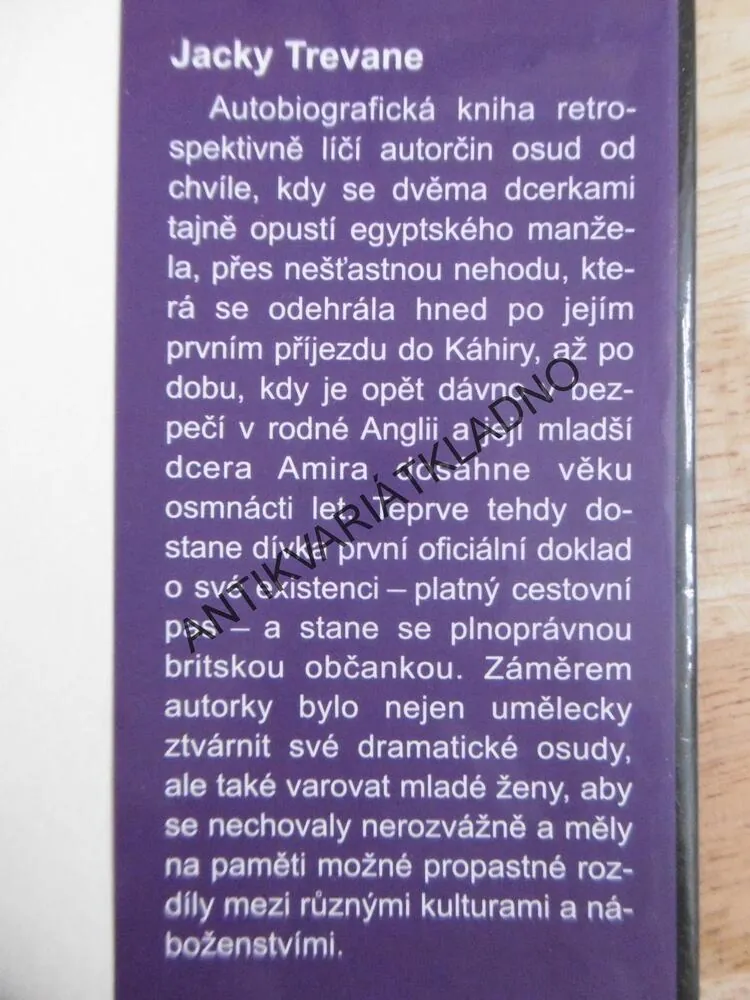 FATWA, ŽIVOT POD HROZBOU SMRTI, JACKY TREVANE, **an