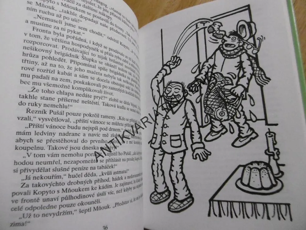 ŽÁCI KOPYTO A MŇOUK OPĚT ZASAHUJI, ŠVANDRLÍK, NEPRAKTA, **an