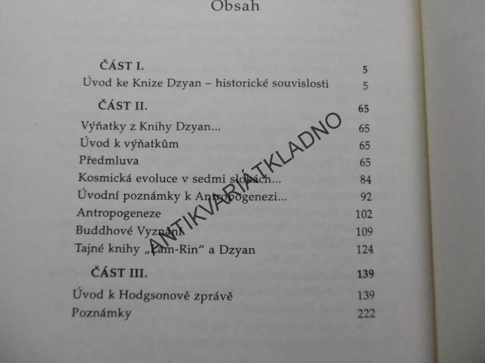 KNIHA DZYAN, HELENA PETROVNA BLAVATSKÁ