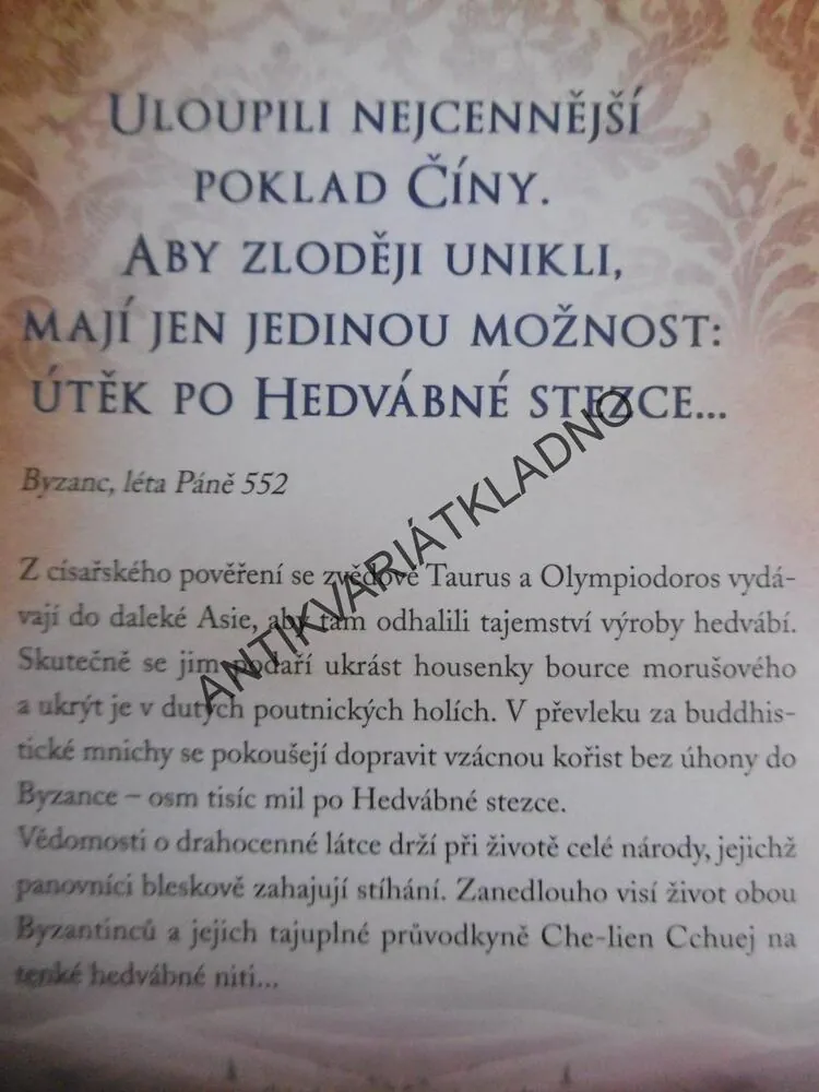 ZLODĚJI HEDVÁBÍ, DIRK HUSEMANN, **an