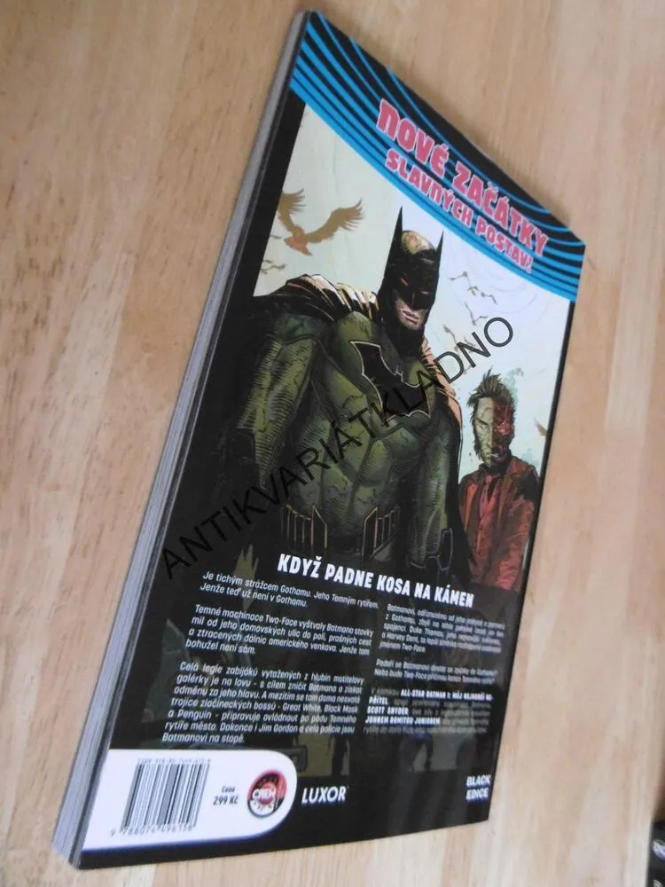 BATMAN, ALL STAR, MŮJ NEJHORŠÍ NEPŘÍTEL, KOMIKS DC COMICS, **an