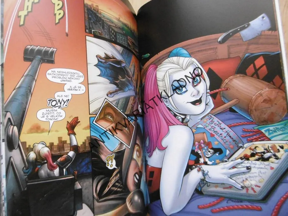 HARLEY QUINN, ČERVENÉ MASO, KOMIKS DC COMICS, **an