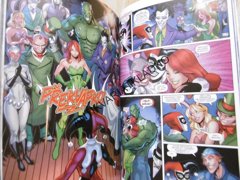 HARLEY QUINN, PŘEKVÁPKO, KOMIKS DC COMICS, **an