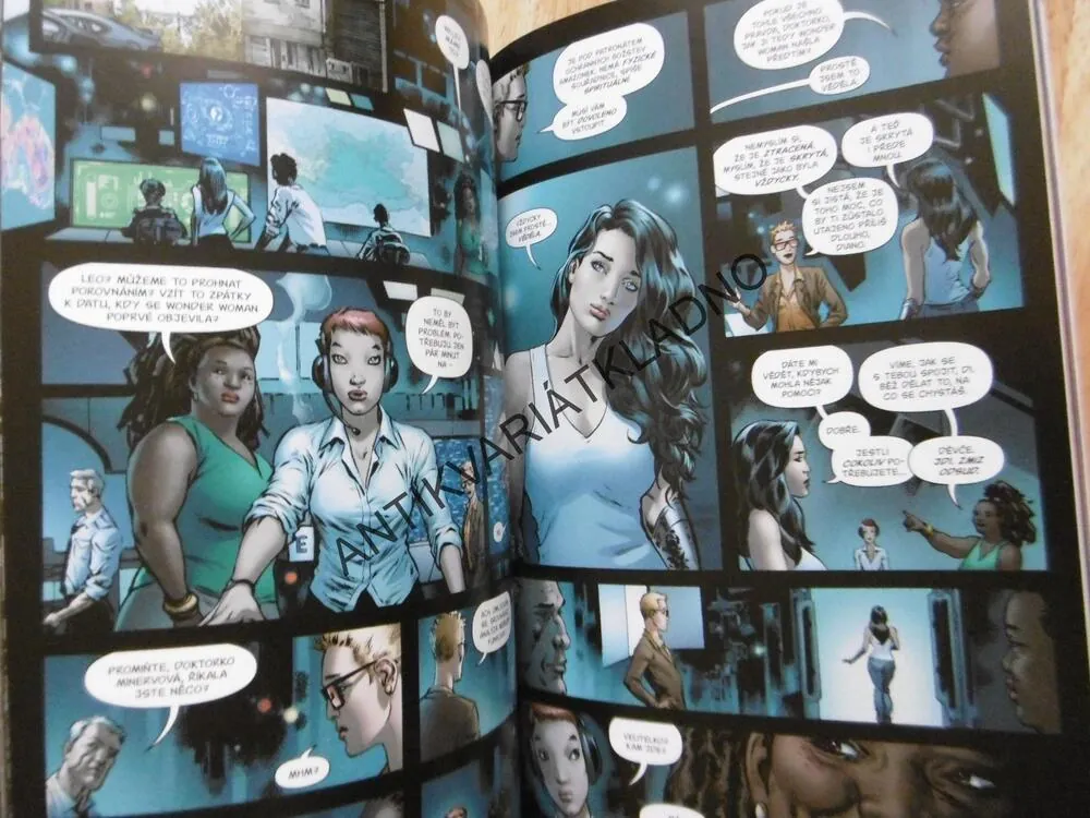 WONDER WOMAN, LŽI, KOMIKS DC COMICS, **an