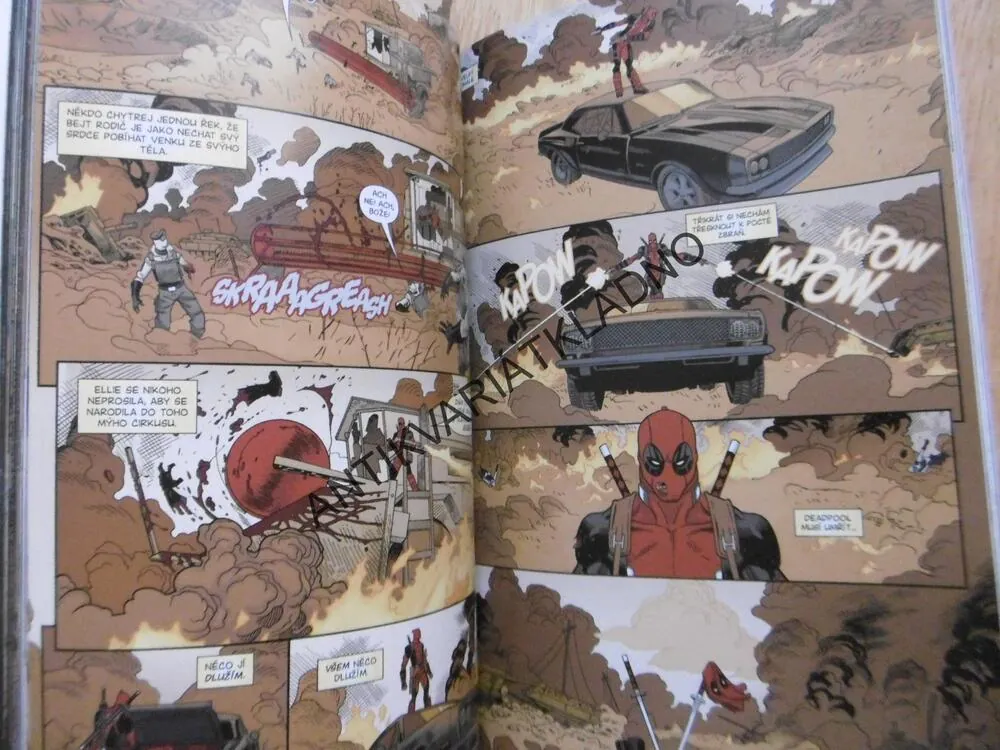 DEADPOOL, VŠECHNO DOBRÉ..., KOMIKS MARVEL, **an