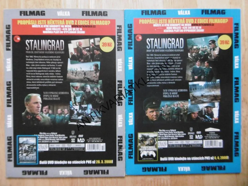 STALINGRAD, 1-2, DVD FILM