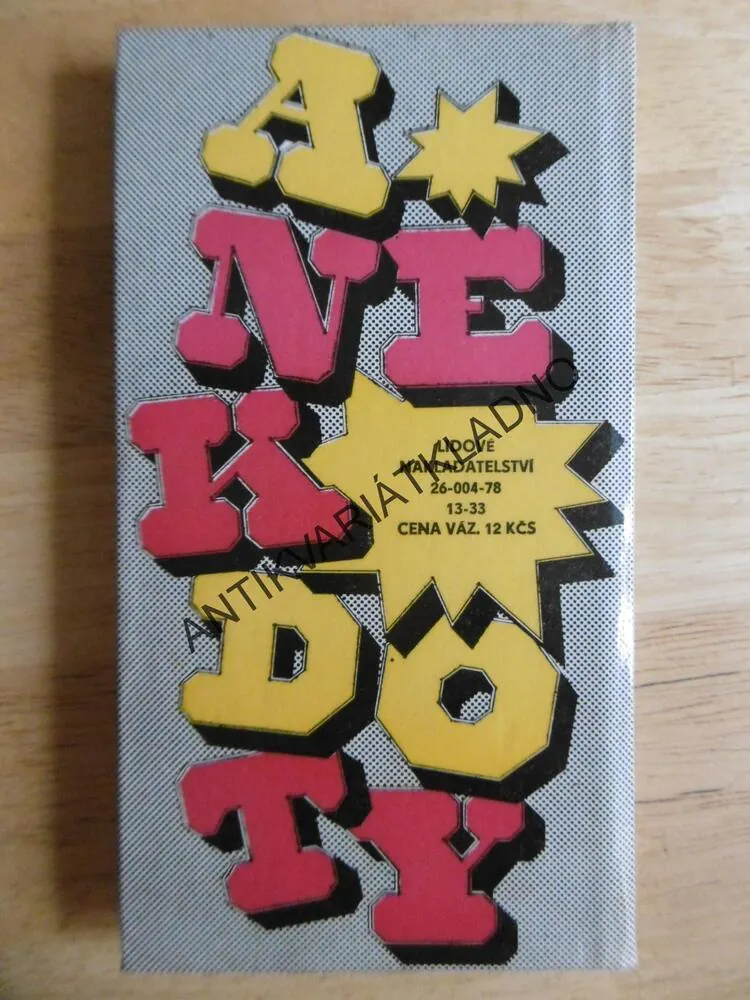 ANEKDOTY 8. JAROSLAV VOJTA VYPRÁVÍ, JIŘÍ ŠLITR, **an