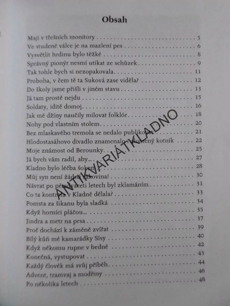 NA KLADENSKU SE KRÁSNĚ LHALO, OLGA FIKRLOVÁ, KLADNO, **an