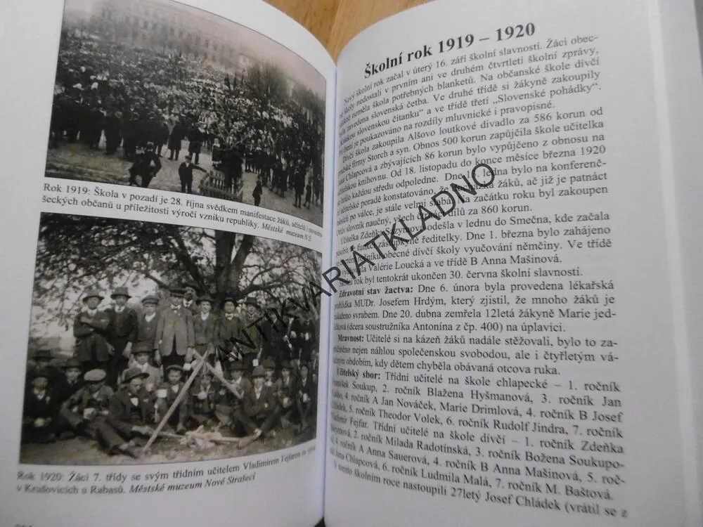 PŘÍBĚH JEDNÉ ŠKOLY, NOVÉ STRAŠECÍ, 1., JIŘÍ ČERVENKA, **an