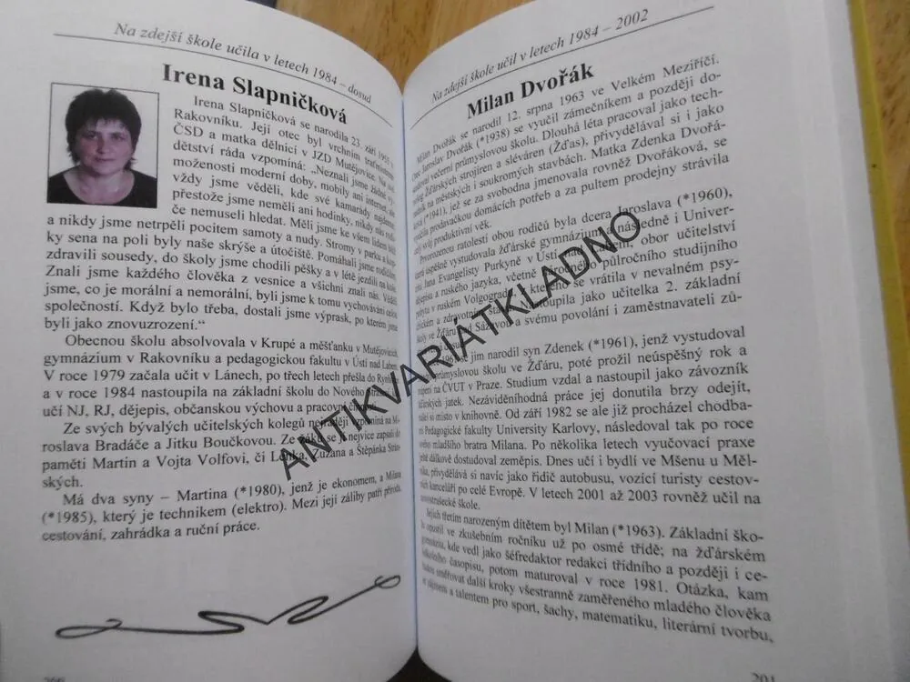 NOVOSTRAŠEČTÍ UČITELÉ, 3., JIŘÍ ČERVENKA, **an