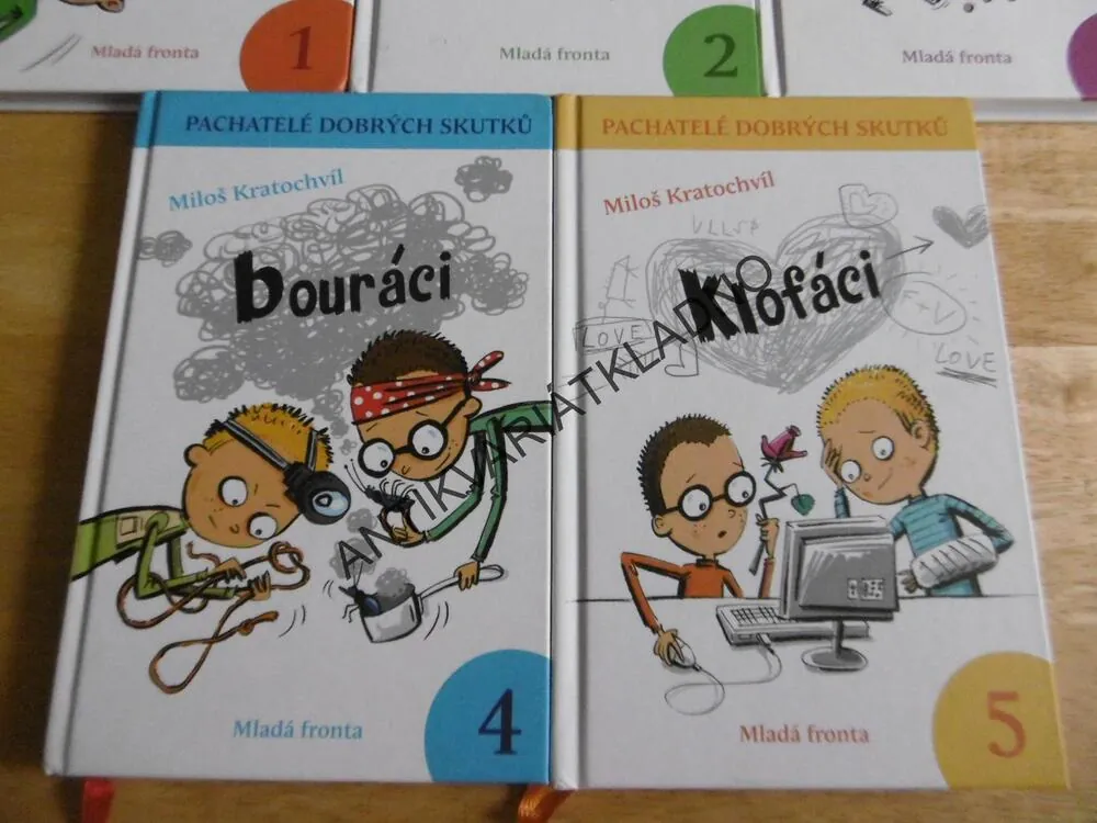 PUNTÍKÁŘI 1-5, MILOŠ KRATOCHVÍL, **an