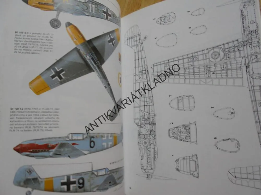 MONOGRAFIE MESSERSCHMITT BF 10,1. LETADLO,LETECTVÍ
