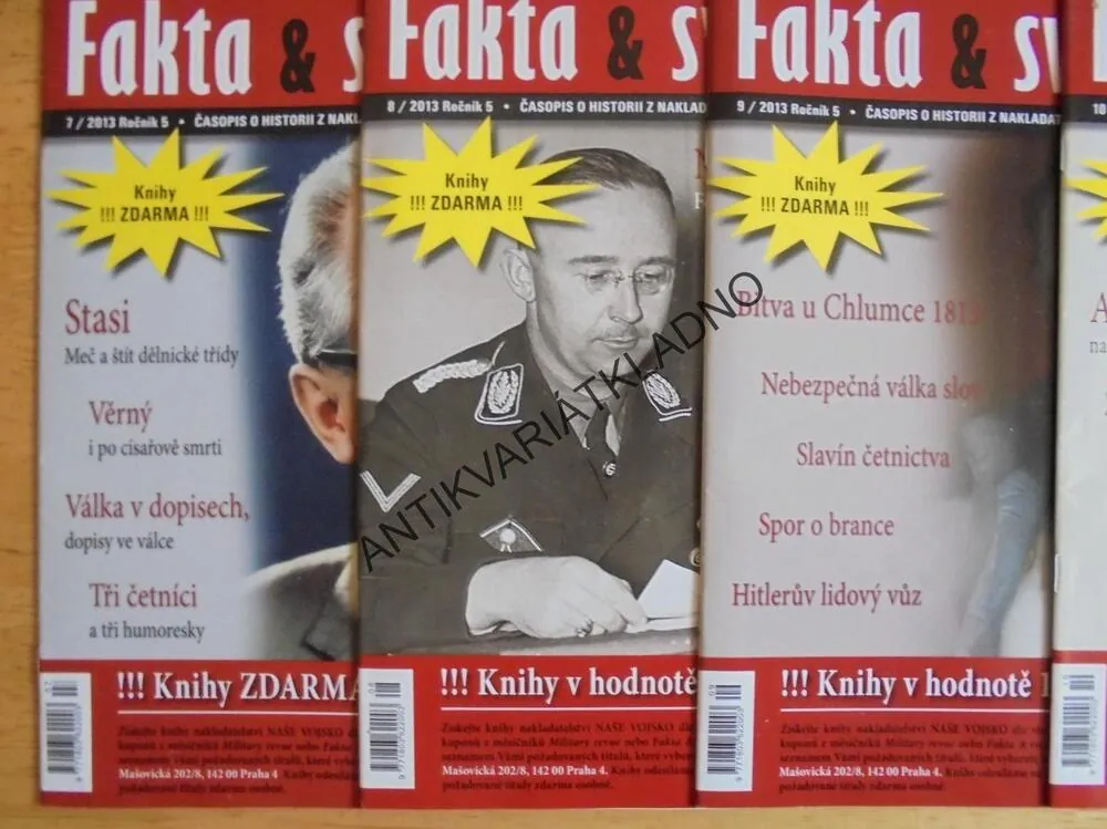 FAKTA A SVĚDECTVÍ,1-12/2013,ČASOPIS HISTORIE,VÁLKA