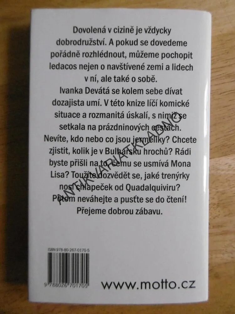 CO ČÍHÁ ZA HUMNY, IVANKA DEVÁTÁ, **an