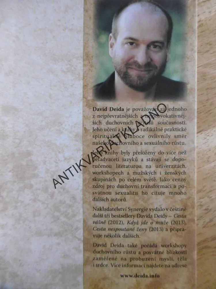CESTA PRAVÉHO MUŽE, DAVID DEIDA, **an