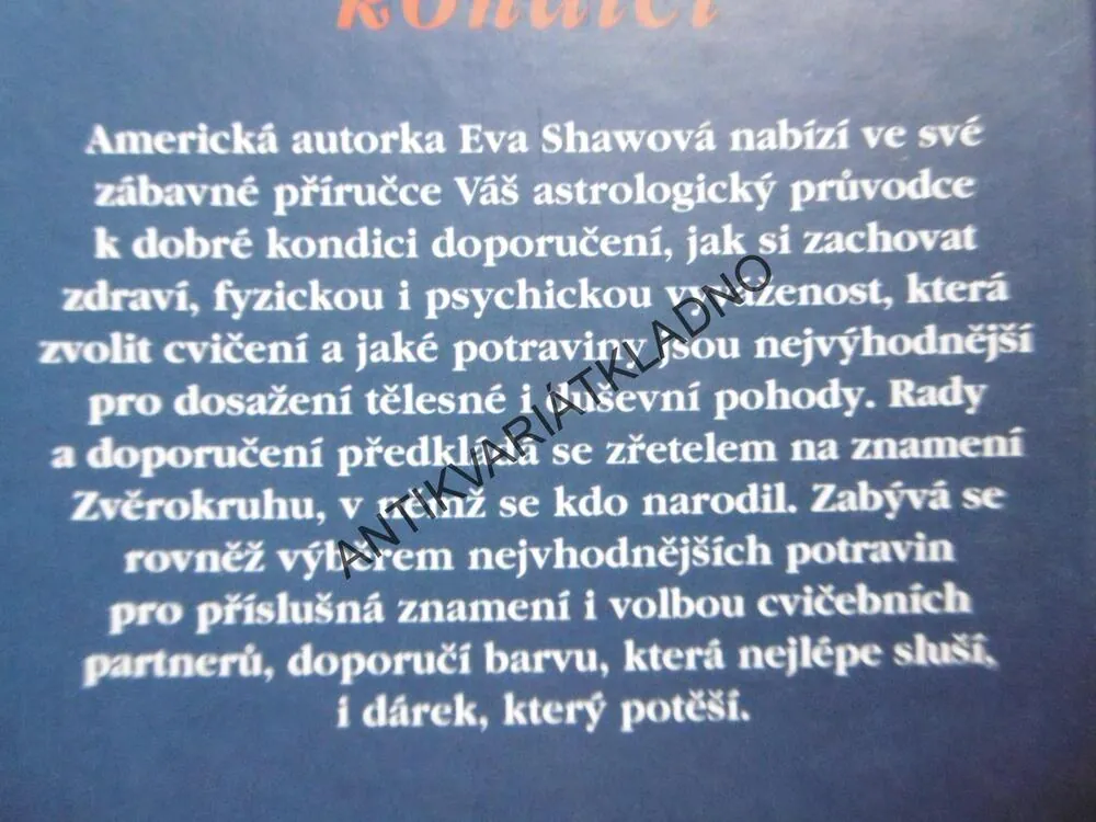 VÁŠ ASTROLOGICKÝ PRŮVODCE, EVA SHAWOVÁ, **an