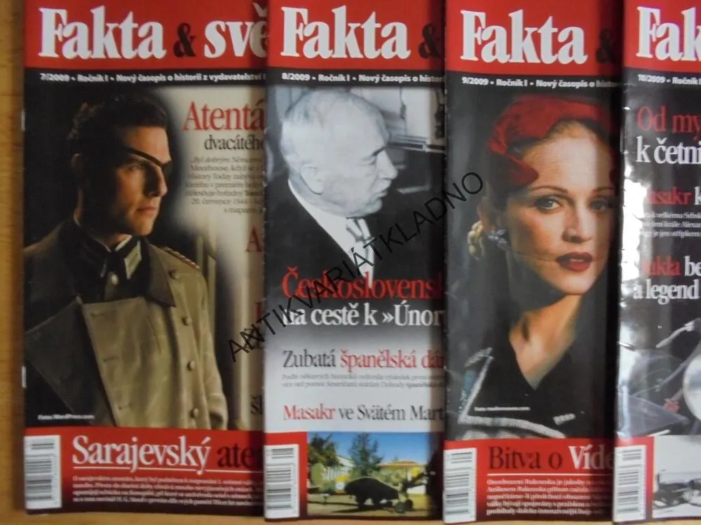 FAKTA A SVĚDECTVÍ,1-12/2009,ČASOPIS VÁLKA, ARMÁDA