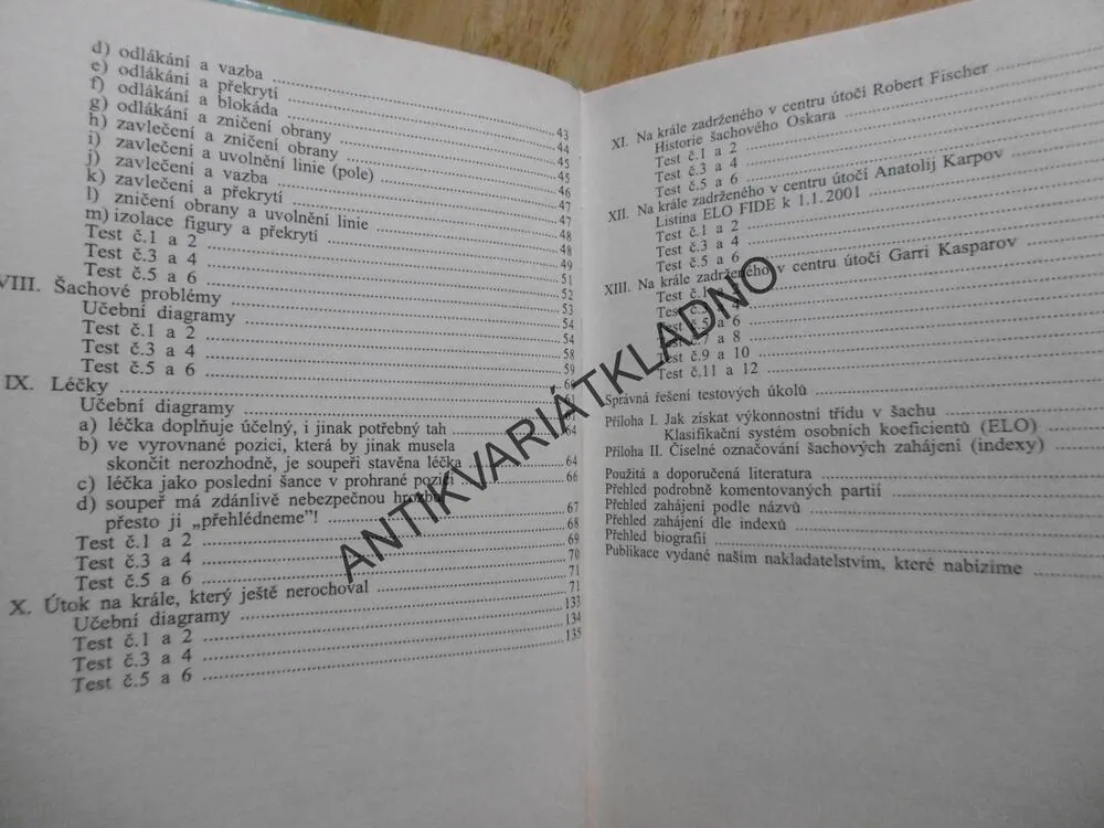 UČEBNICE ŠACHU PRO SAMOUKY-POKROČILÍ, KAREL PLISKA, ŠACHY, **an