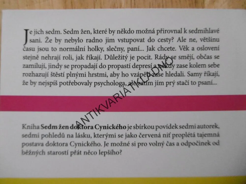 SEDM ŽEN DOKTORA CYNICKÉHO, BARBARA NESVADBOVÁ, **an