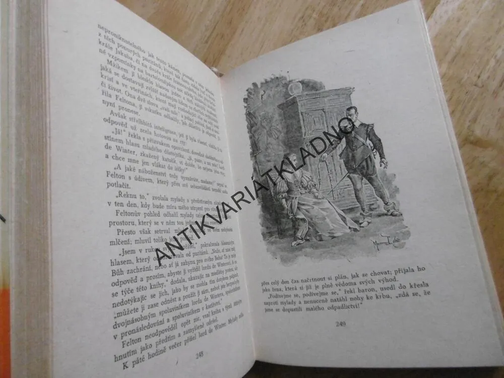 KOD 23/2, TŘI MUŠKETÝŘI, ALEXANDER DUMAS, **an