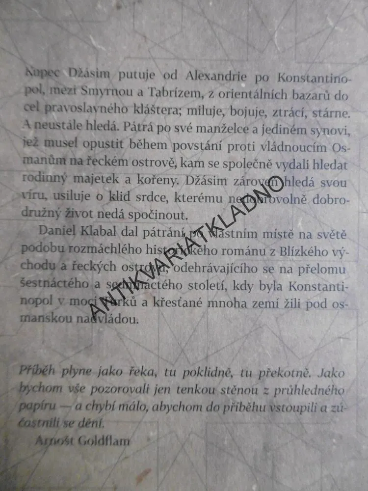 ISIDORIAS, DANIEL KLABAL, **an