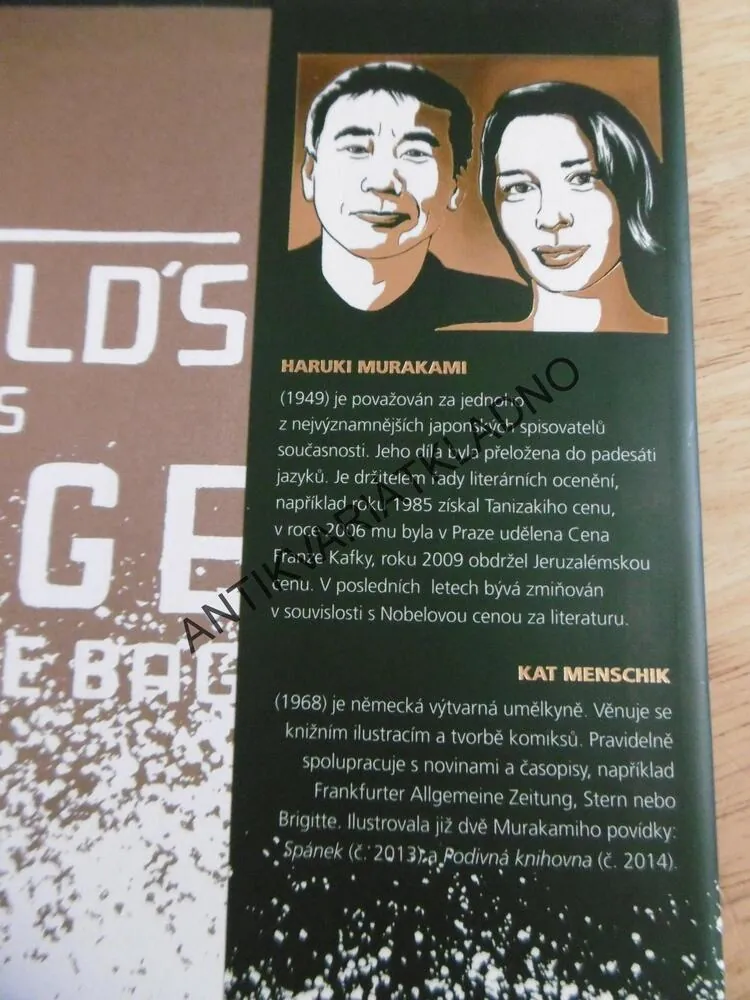ÚTOK NA PEKÁRNU, HARUKI MURAKAMI, **an