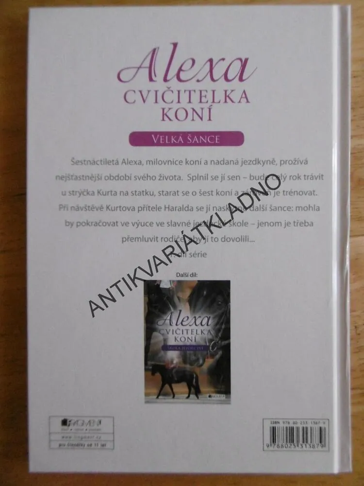 ALEXA CVIČITELKA KONÍ, VELKÁ ŠANCE, GABY HAUPTMANNOVÁ, **an