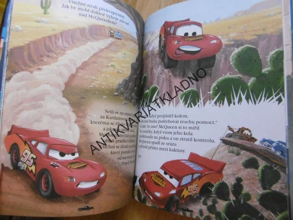 AUTA, CARS, WALT DISNEY, **an