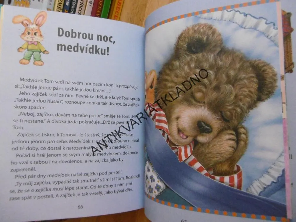 PŘÍBĚHY O MALÉM MEDVÍDKOVI, ČTENÍ S VELKÝMI PÍSMENY, **an