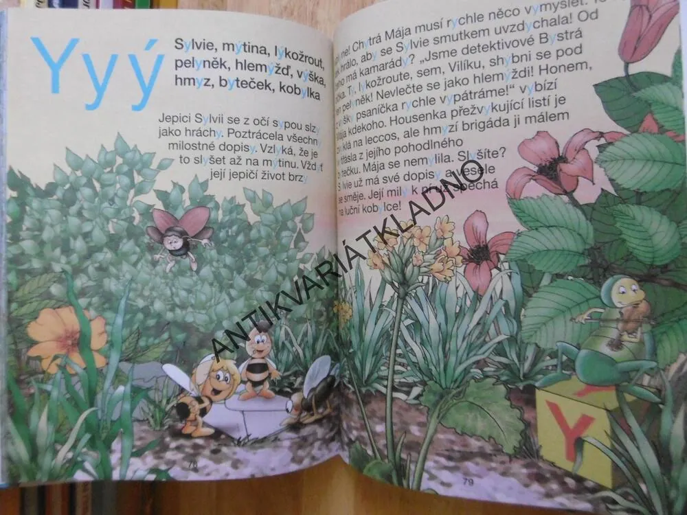 ABECEDA S VČELKOU MÁJOU, VČELKA MÁJA, **an