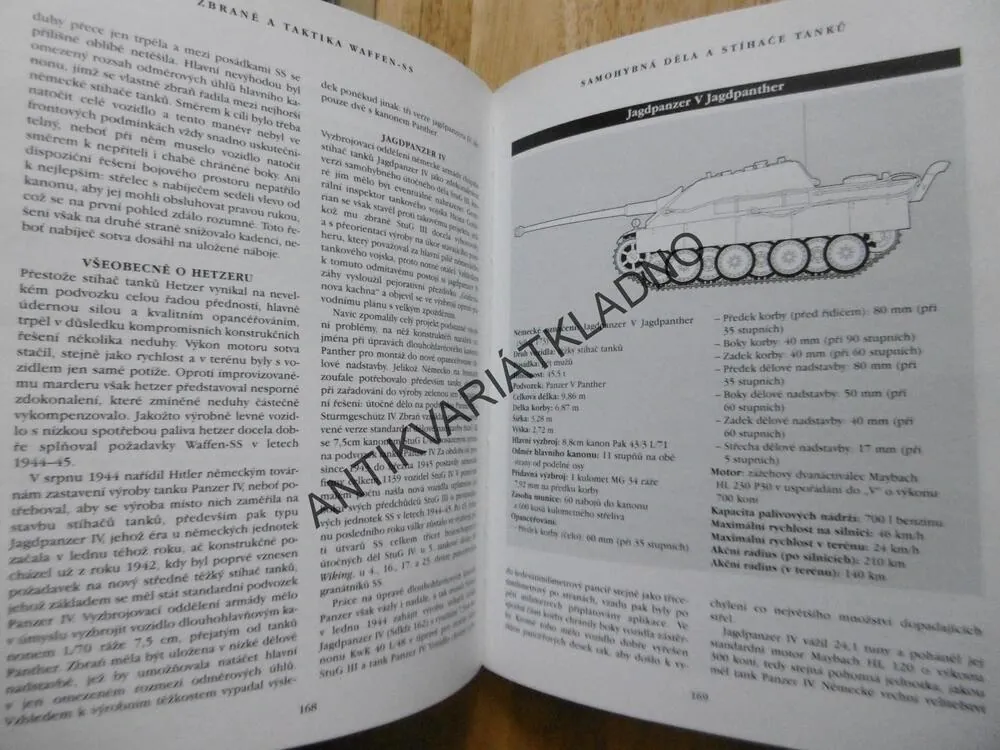SS ZBRANĚ A TAKTIKA WAFFEN-SS, STEPHEN HART, **an