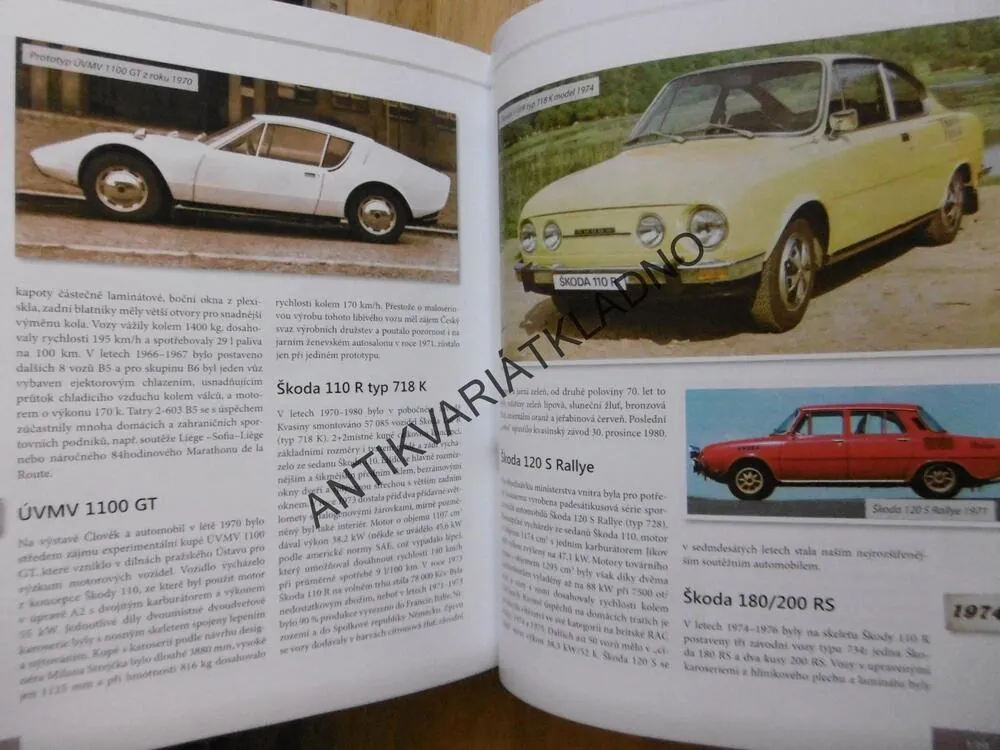 DVĚ STOLETÍ ČESKÝCH AUTOMOBILŮ, MARIÁN ŠUMAN-HREBLAY, HISTORIE VÝROBY OSOBNÍVHA SPORTOVNÍCH VOZIDEL OD 1815, **an
