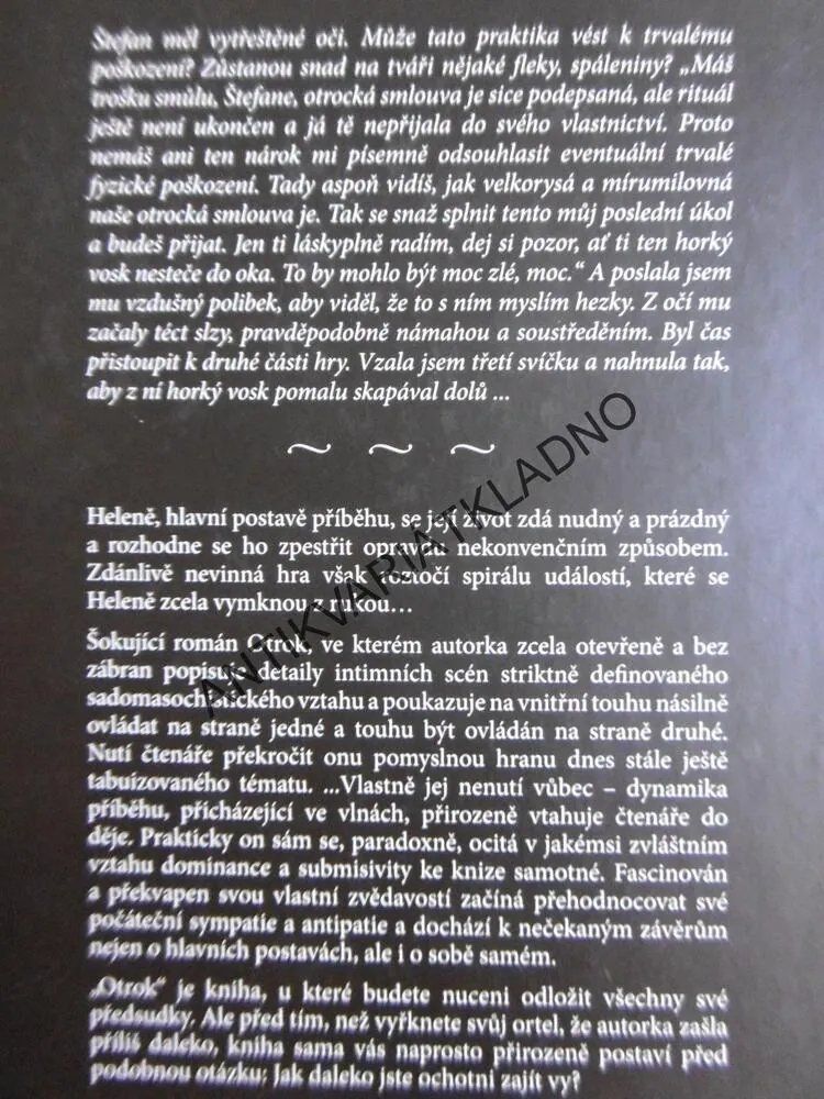 OTROK, SYLVA LAUEROVÁ, **an