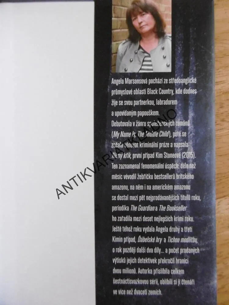 POKREVNÍ POUTA, ANGELA MARSONSOVÁ, **an