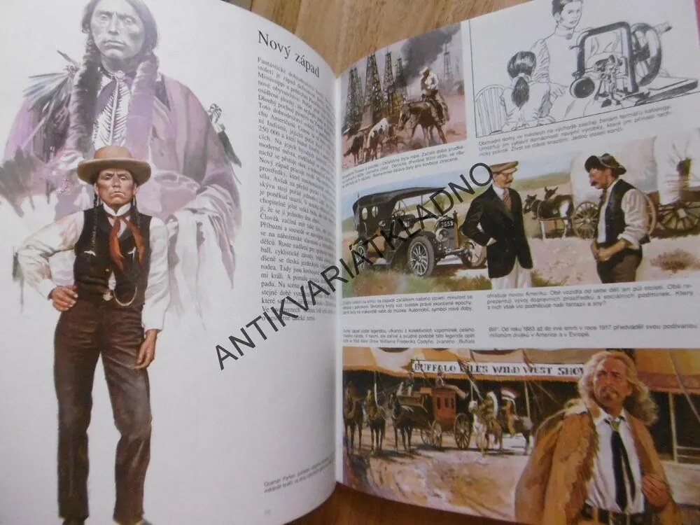 V DOBÁCH DOBÝVÁNÍ DIVOKÉHO ZÁPADU, 1764-1901, JAK SE ŽILO V MINULOSTI, **an
