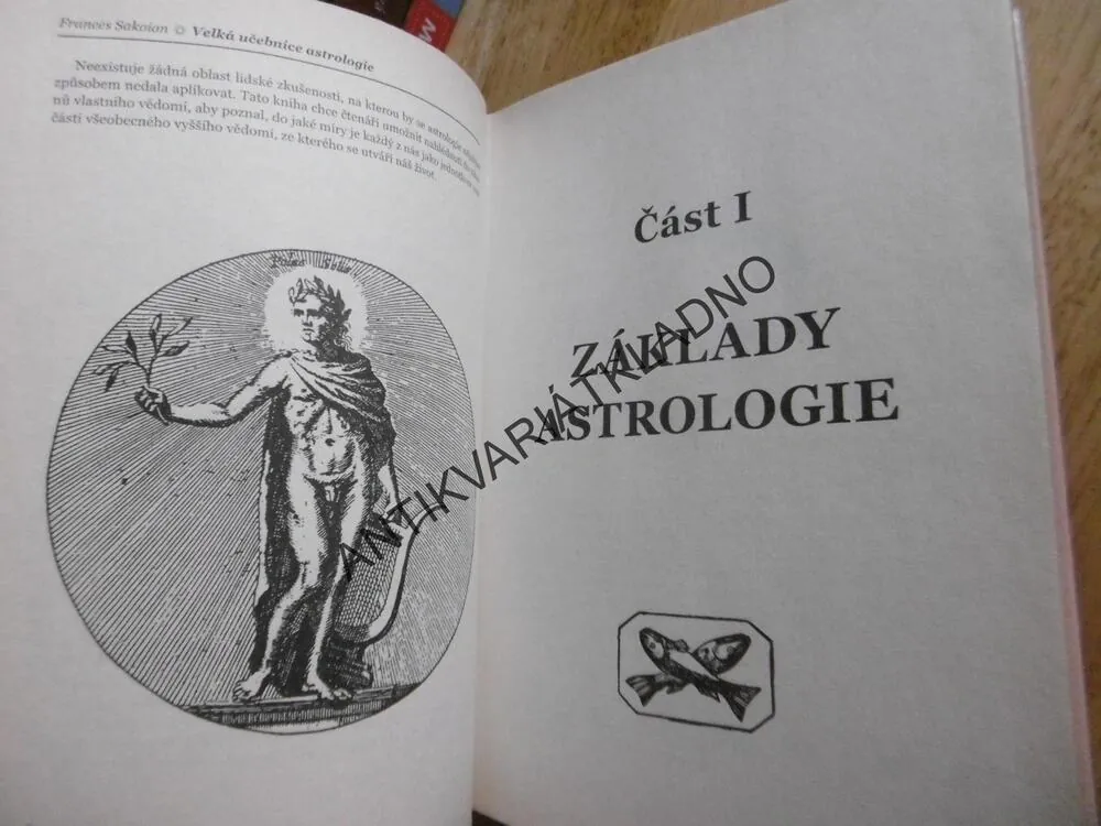 VELKÁ UČEBNICE ASTROLOGIE, PRO ZAČÁTEČNÍKY I POKROČILÉ, HOROSKOP, OSUD, F. SAKOIAN, **an