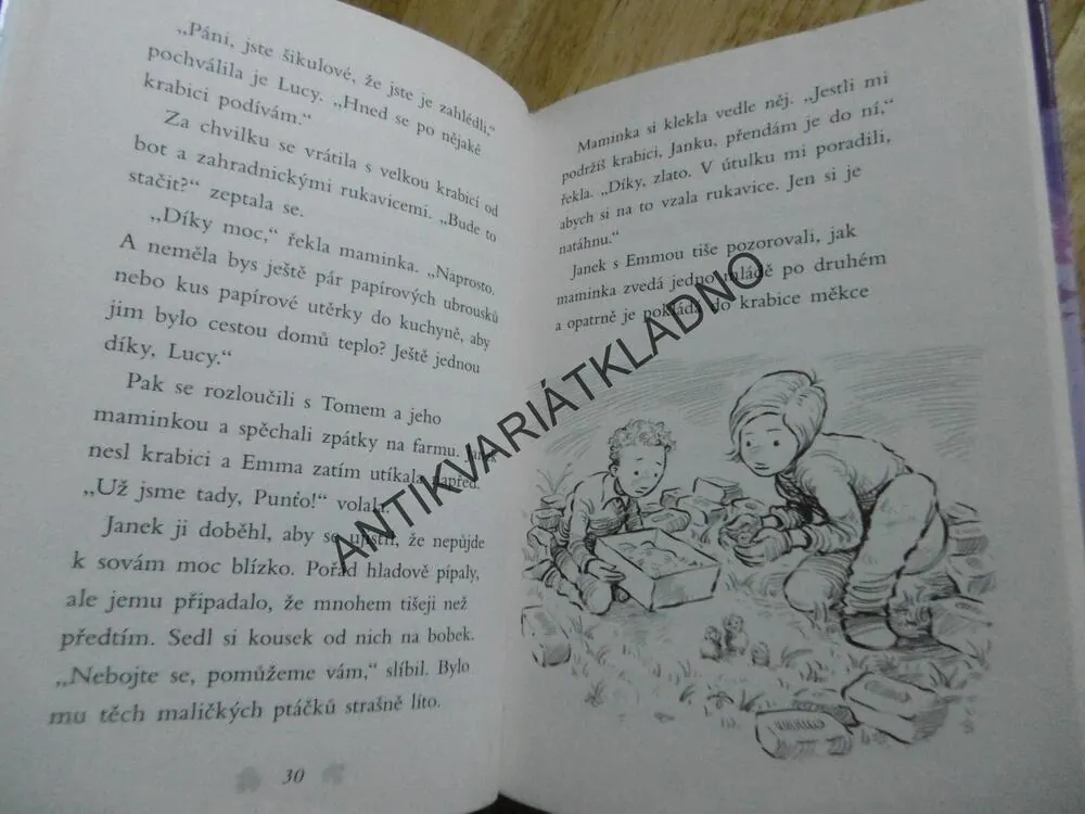 ZACHRÁNĚNÁ SOVIČKA, PŘÍBĚHY SE ŠŤASTNÝM KONCEM, **an