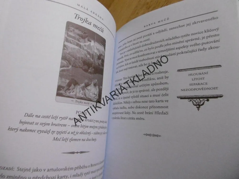 TAROT GRÁLU, JOHN MATTHEWS, TEMPLÁŘI, **an