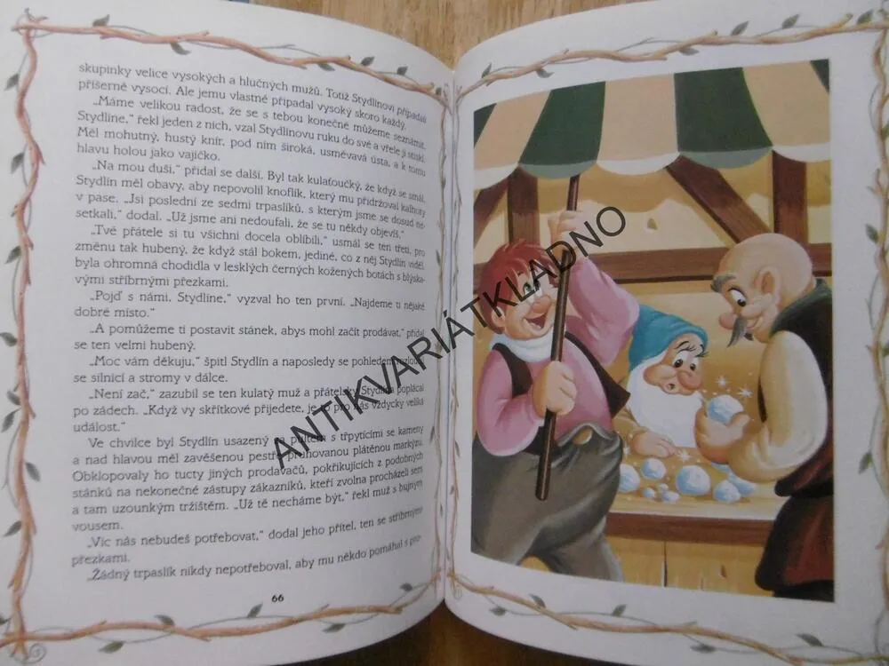 POHÁDKY Z CHALOUPKY, PŘÍBĚHY SEDMI TRPASLÍKŮ, WALT DISNEY, **an