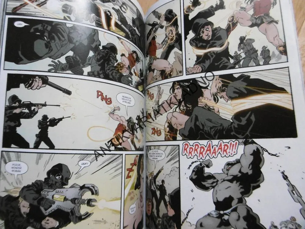 WONDER WOMAN, KOMIKS DC, CREW 5., **an