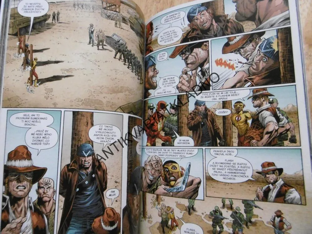FLASH, RANAŘI VRACEJÍ ÚDER, KOMIKS DC COMICS, **an