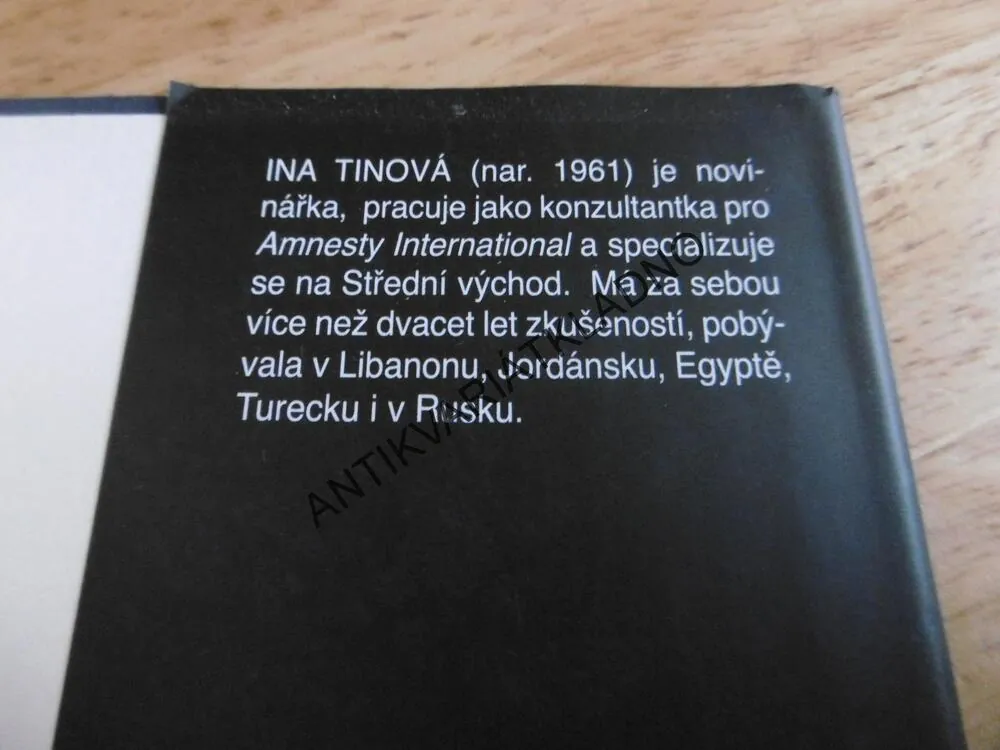 SAÚDSKÁ ARÁBIE, MEČ A SLOVO, INA TINOVÁ, **an