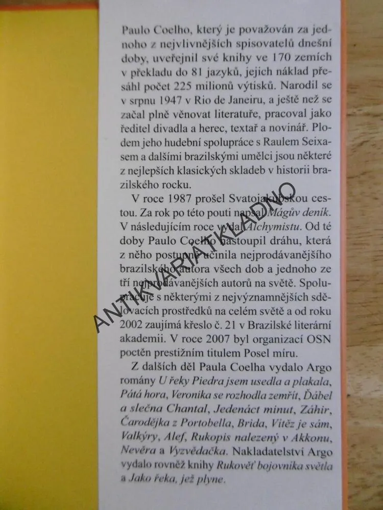 HIPÍK, PAULO COELHO, **an